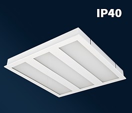 Luminaria empotrable BARBET/3-LED