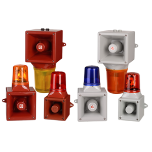 AB121LDA Alarma Sirena y baliza LED