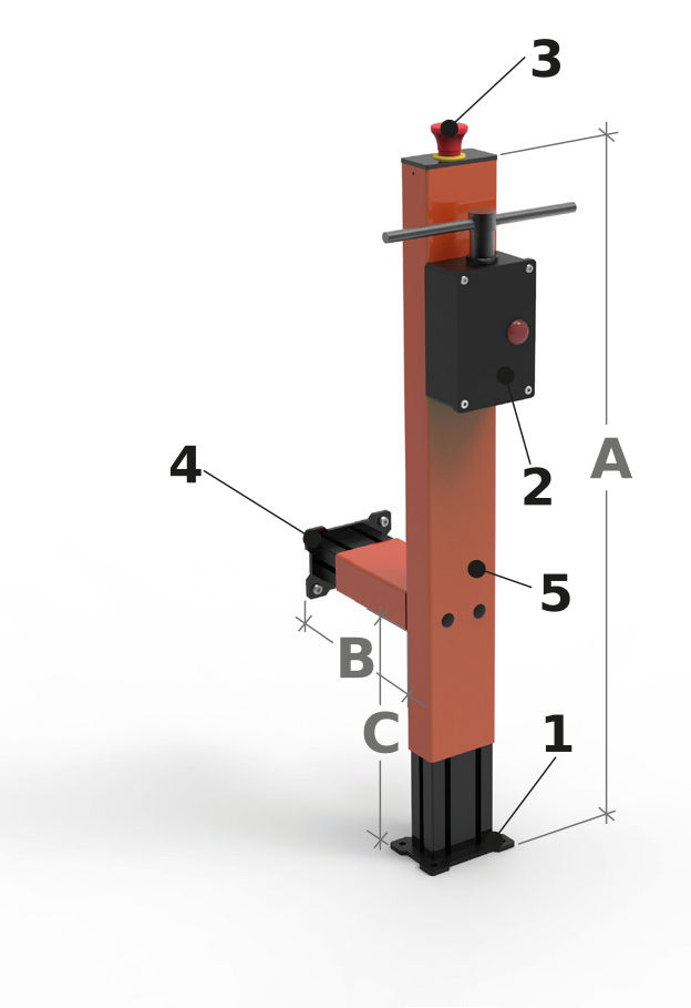 CKH 01 PORTA LLAVES PORTABROCAS